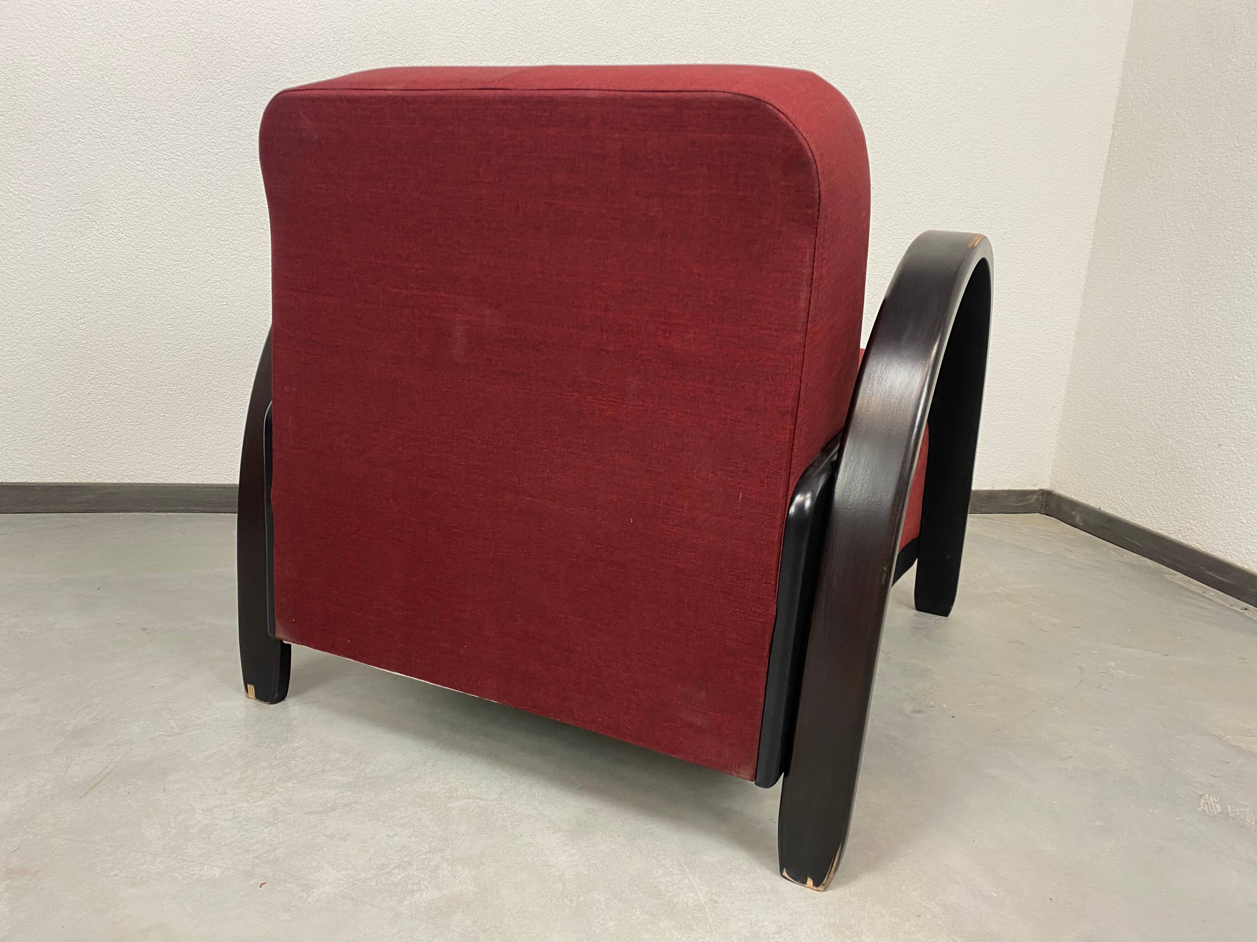 Art Deco style armchairs
