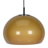 Brown space age pendant lamp