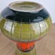 Large Sgraffito vase, structured ceramic from the 1950s.