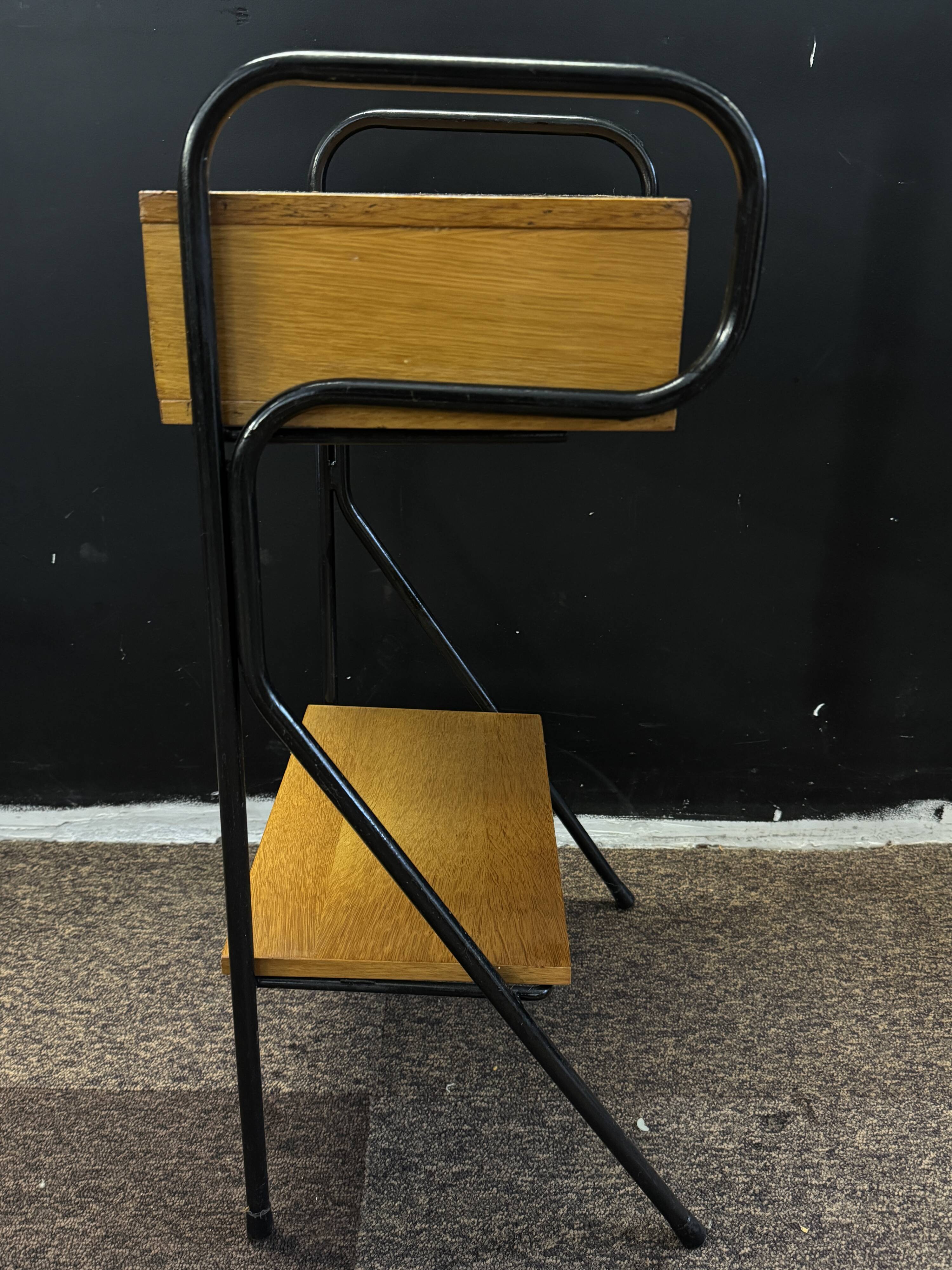 Vintage bedside table by Jacques Hitier – 1950s