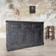 Solid wood counter