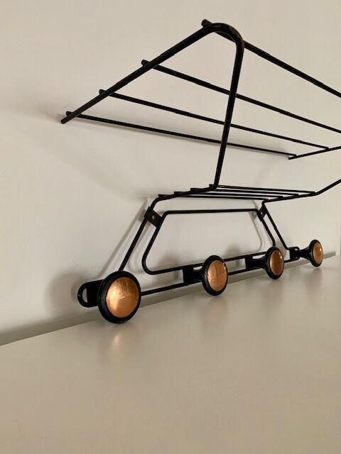 Wall coat rack 1950