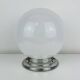 Art Deco opaline glass globe wall light, ceiling light
