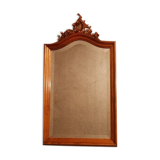 Louis XV style mirror in walnut 90x51cm