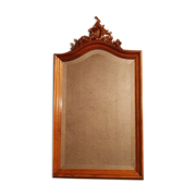 Miroir style Louis XV en noyer 90x51cm