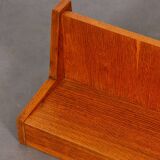 Vintage wall shelf, Czech work, 1960