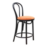 Satelliet 16/C orange and black vintage bistro high chair