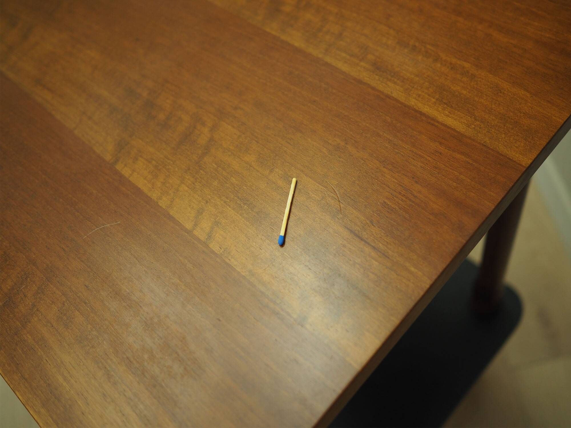 Walnut table, Italian design, 1960s, manufacture: Italy