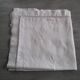 Antique embroidered/monogrammed pillowcase: 67x67cm