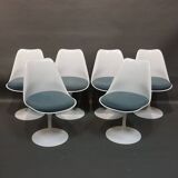 Eero saarinen & knoll international edition, 6 “tulip” chairs
