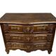 Lyonnaise commode from the Louis XV period in solid walnut, 18th century.
