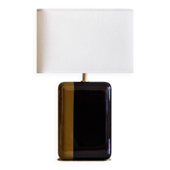 Lampe Bourbon Noir Moutarde