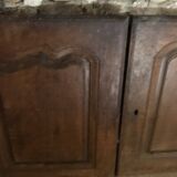 Deux portes anciennes de buffet