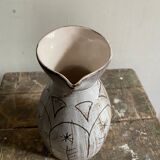 Vintage ceramic pitcher