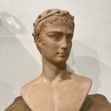 Bust man in terracotta (Chaumette Paris)