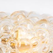 Globe Glass Wall Light in Amber by Helena Tynell, Limburg, Germany