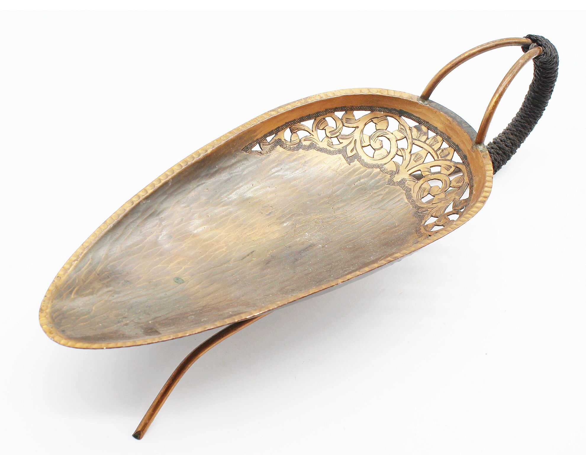 Oppenheim brass fruit dish