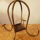 Industrial wrought iron hanger