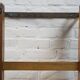 Vintage pine climbing ladder