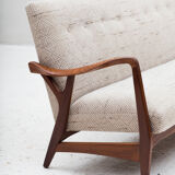 Canapé 3 places par Topform design hollandais années 1950