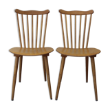Two  bistro chairs