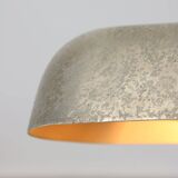 Weathered Italian Table Lamp in Chrome, 1940s