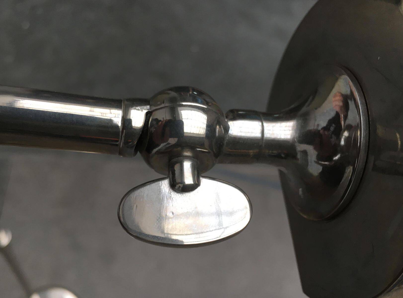 Hollywood Regency floor lamp by Florian Schulz, 1980s