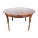 Dining table in rosewood with extension, of Danish design from the 1960s.