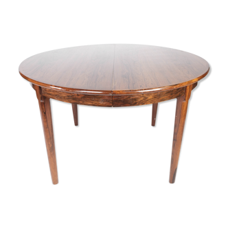 Table à manger en palissandre avec extension, design danois des années 1960