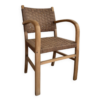 Rope armchair Erich Dieckmann Art Deco