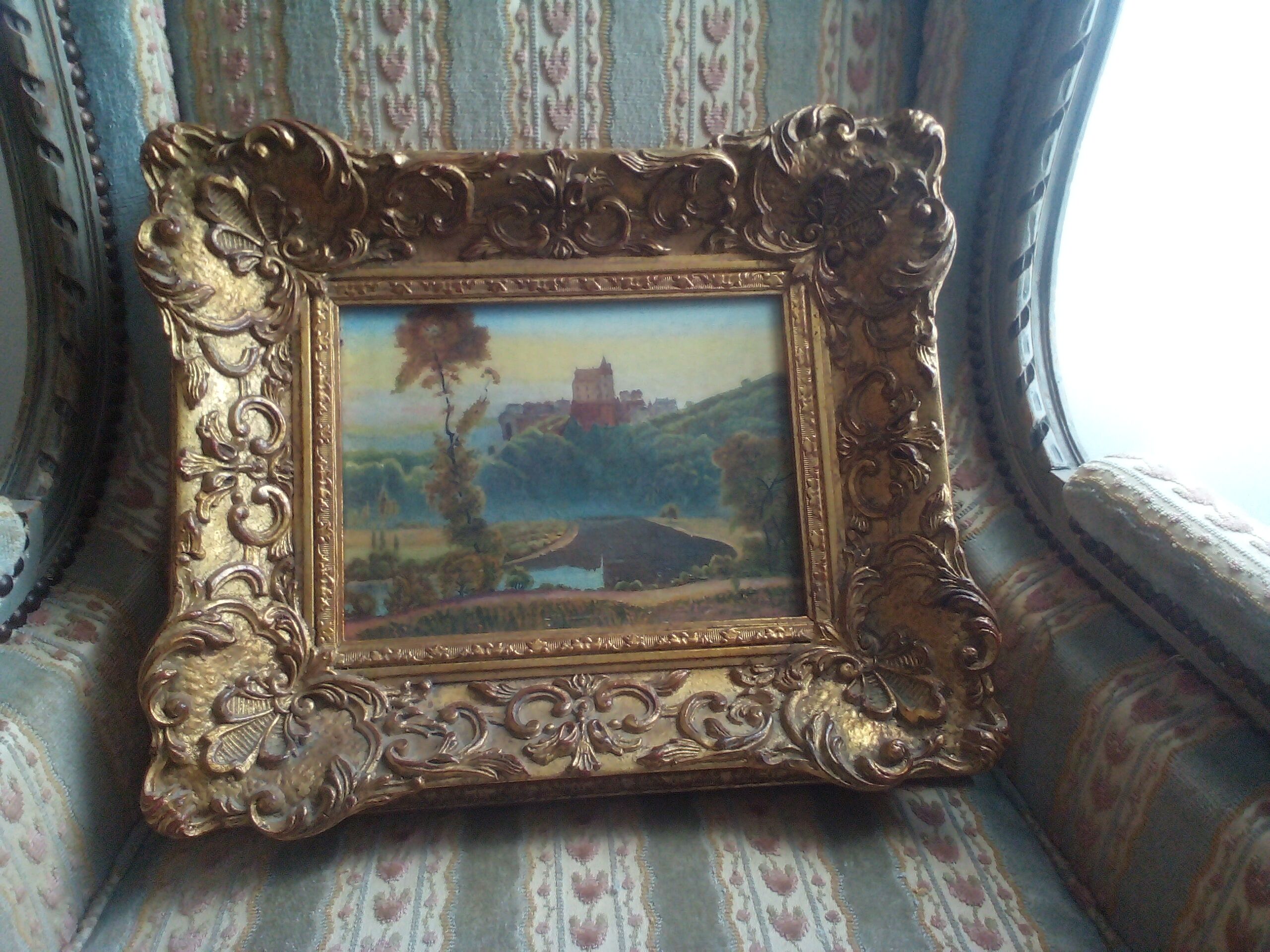 Tableau paysage XIXème