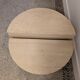 Round travertine coffee table, model for Up & Up, Italy, 1970s