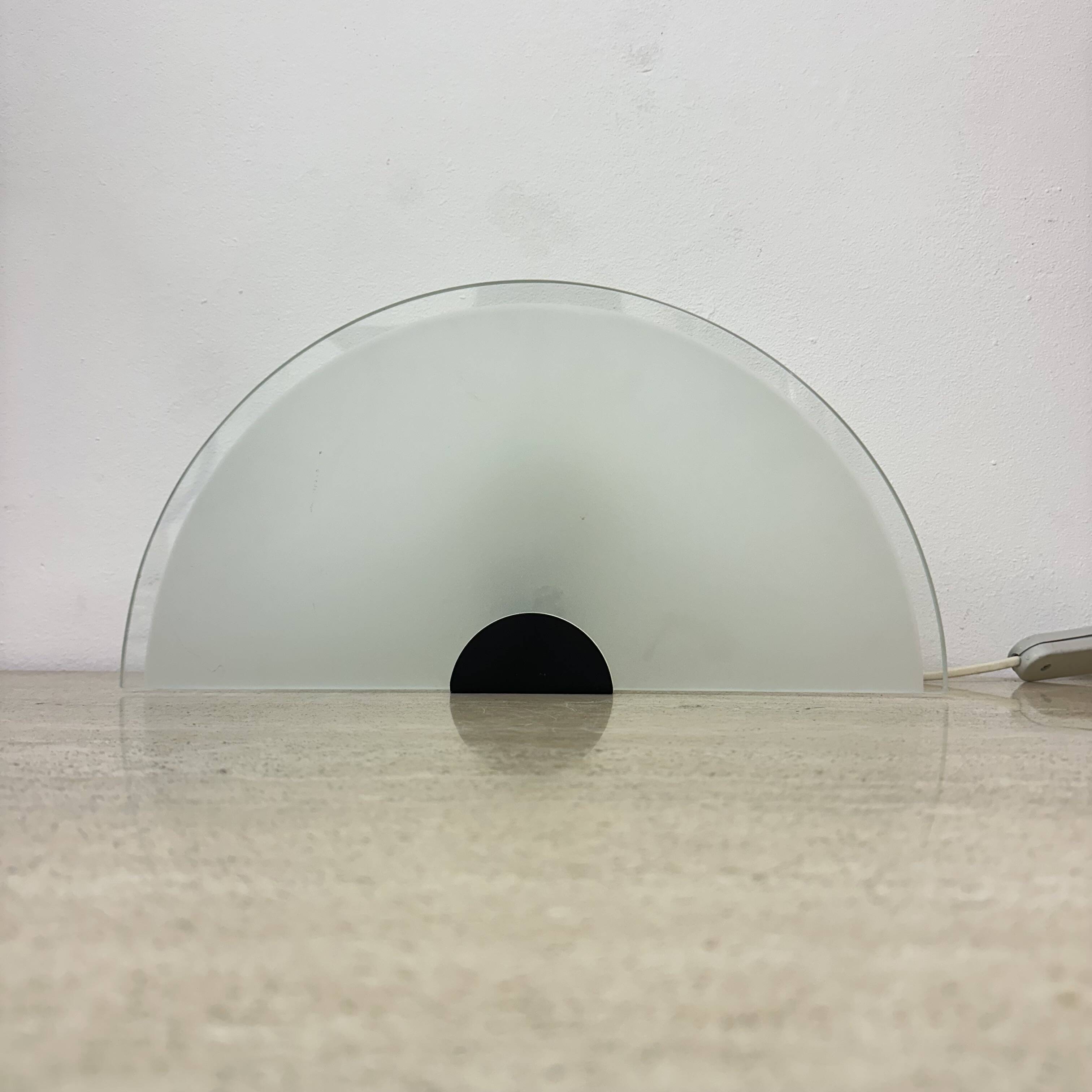 Post modern SCE France minimalist table lamp , 1980s