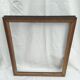Empty frame in black wood and vintage wood dimension: 56x46.5cm total size 63x53.5cm-