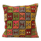 Turkish kilim cushion,60x60 cm,A-15
