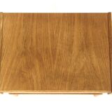 Scandinavian oak bedside table, Sweden, 1960s