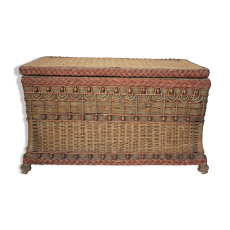 Wicker trunk 1950