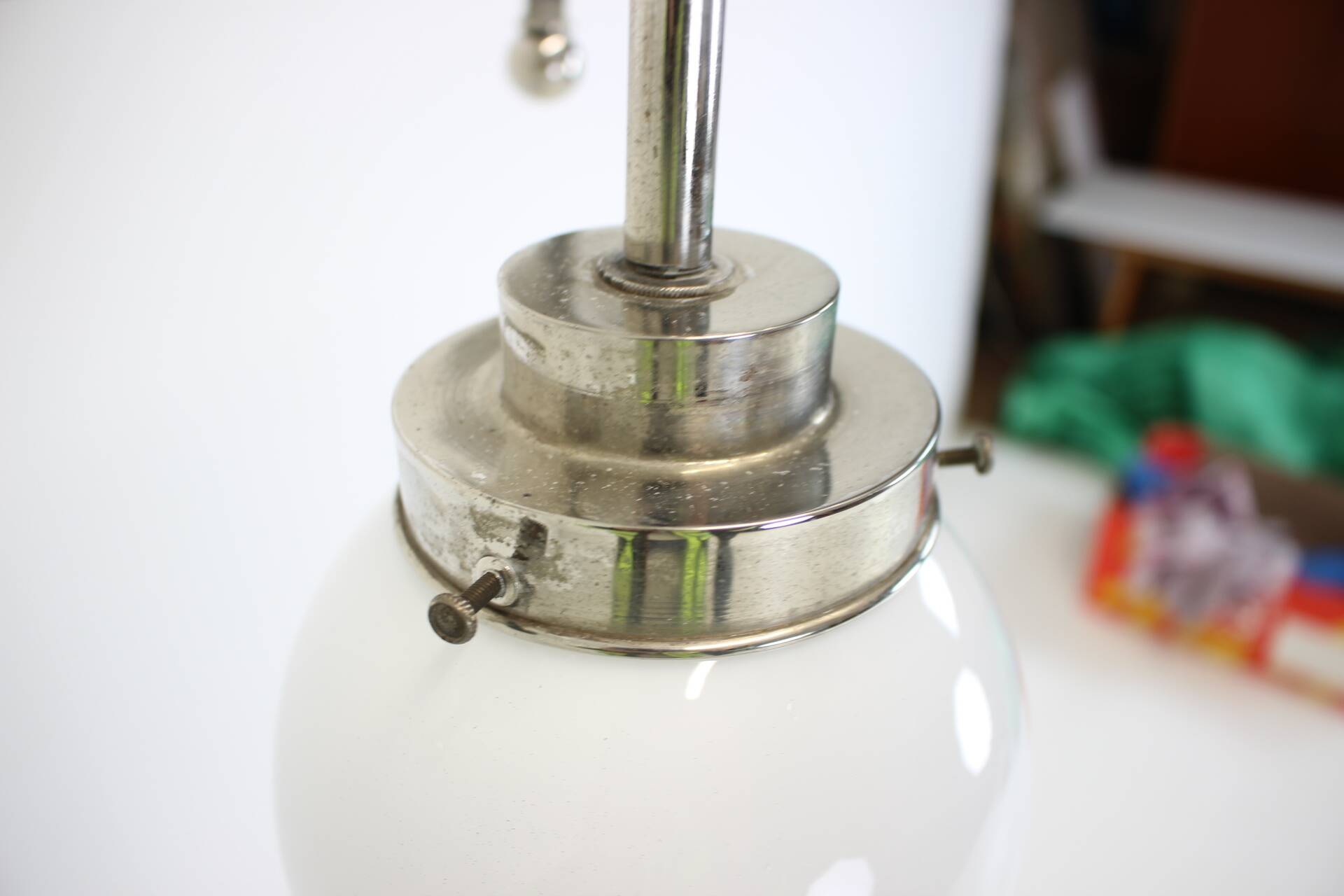 Art Deco Candlestick, 1930s, Czechoslovakia