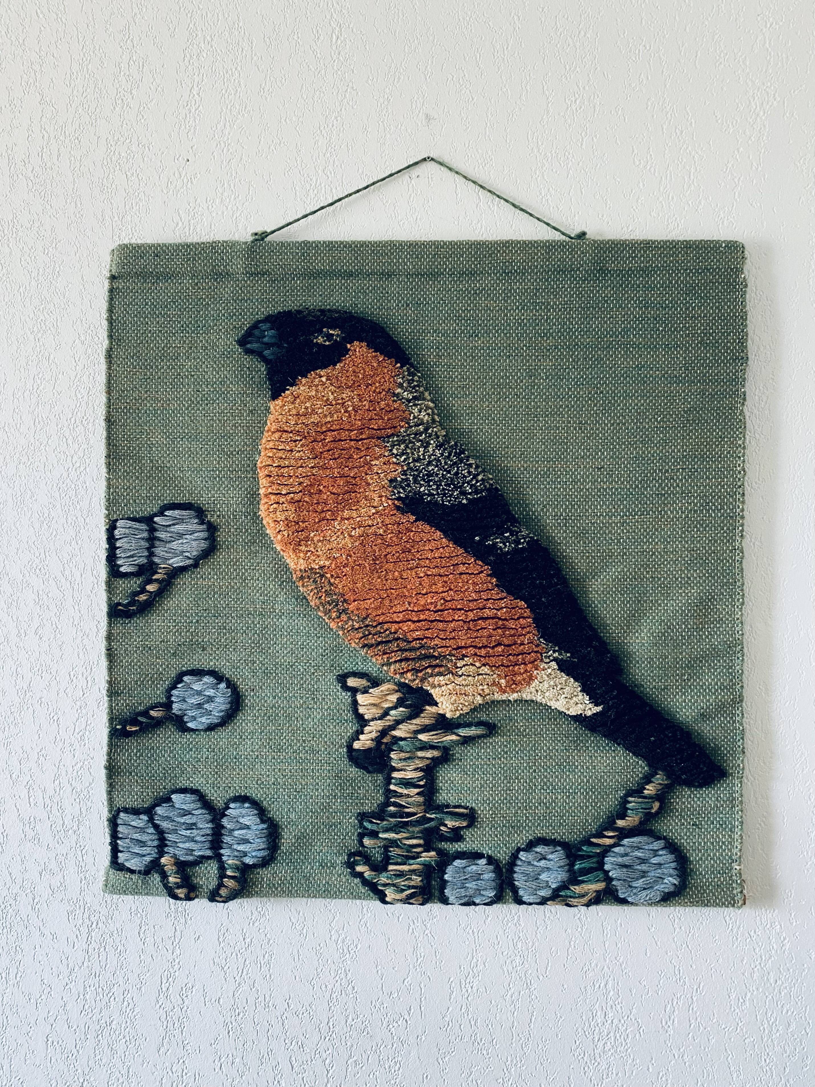 Vintage wall weaving