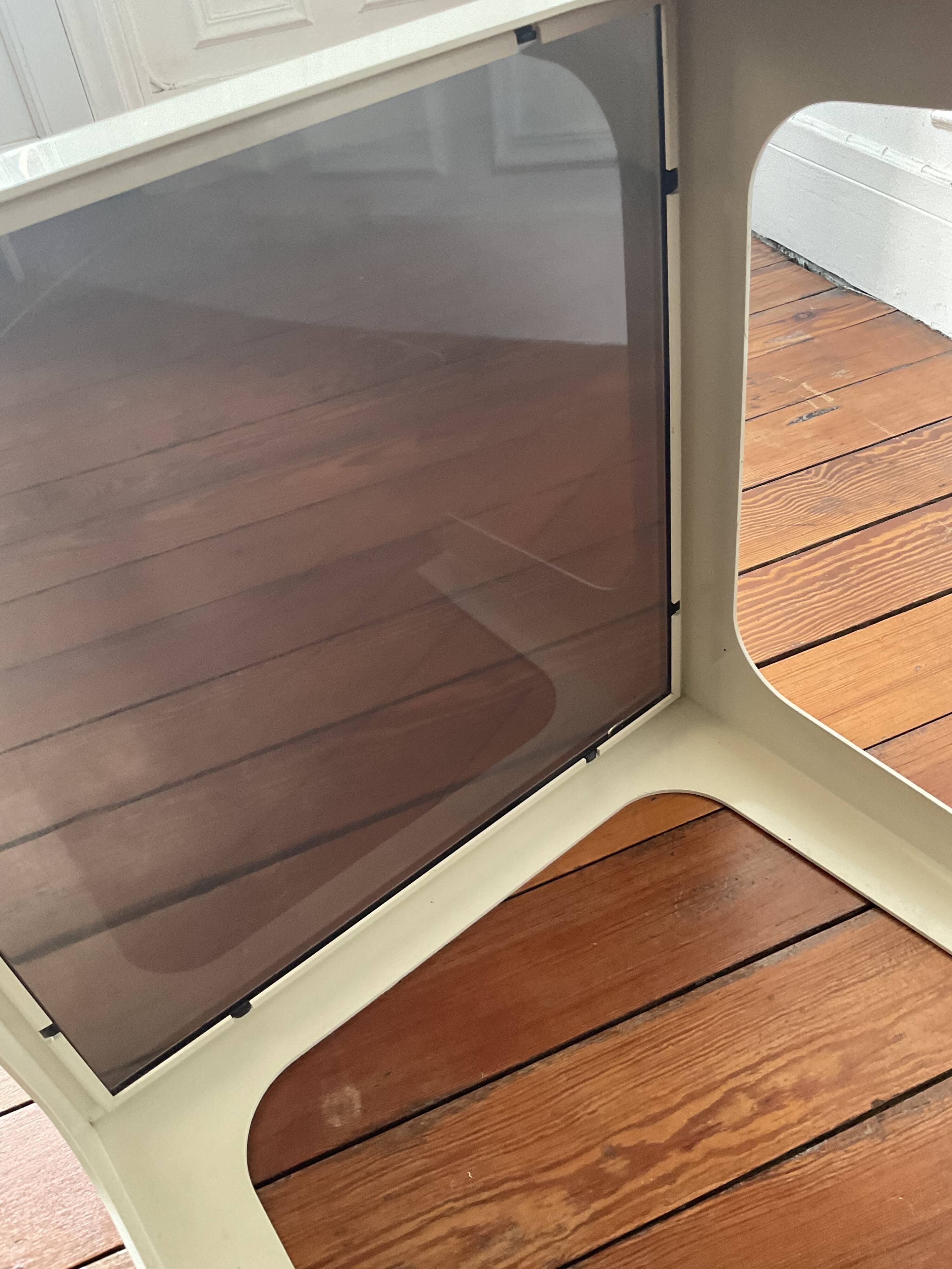 Space Age Flair coffee table, 1972,