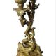 Chandelier Louis XV St Louis from the 19th century decorated with dolphins.