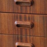 Dressing table - round mirror - 60s