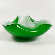 Cendrier en verre de Murano du milieu du siècle par Flavio Poli, années 1960