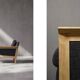 Vintage Mid-Century Danish Modern Oak & Felt Lounge Chairs, 1960s, Set of 2