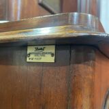 19th century English mahogany two-part bookcase