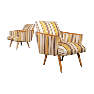 Paire de fauteuils Tatra