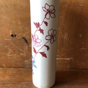 Vase roll leonor mataillet ceramic painting flowers vintage