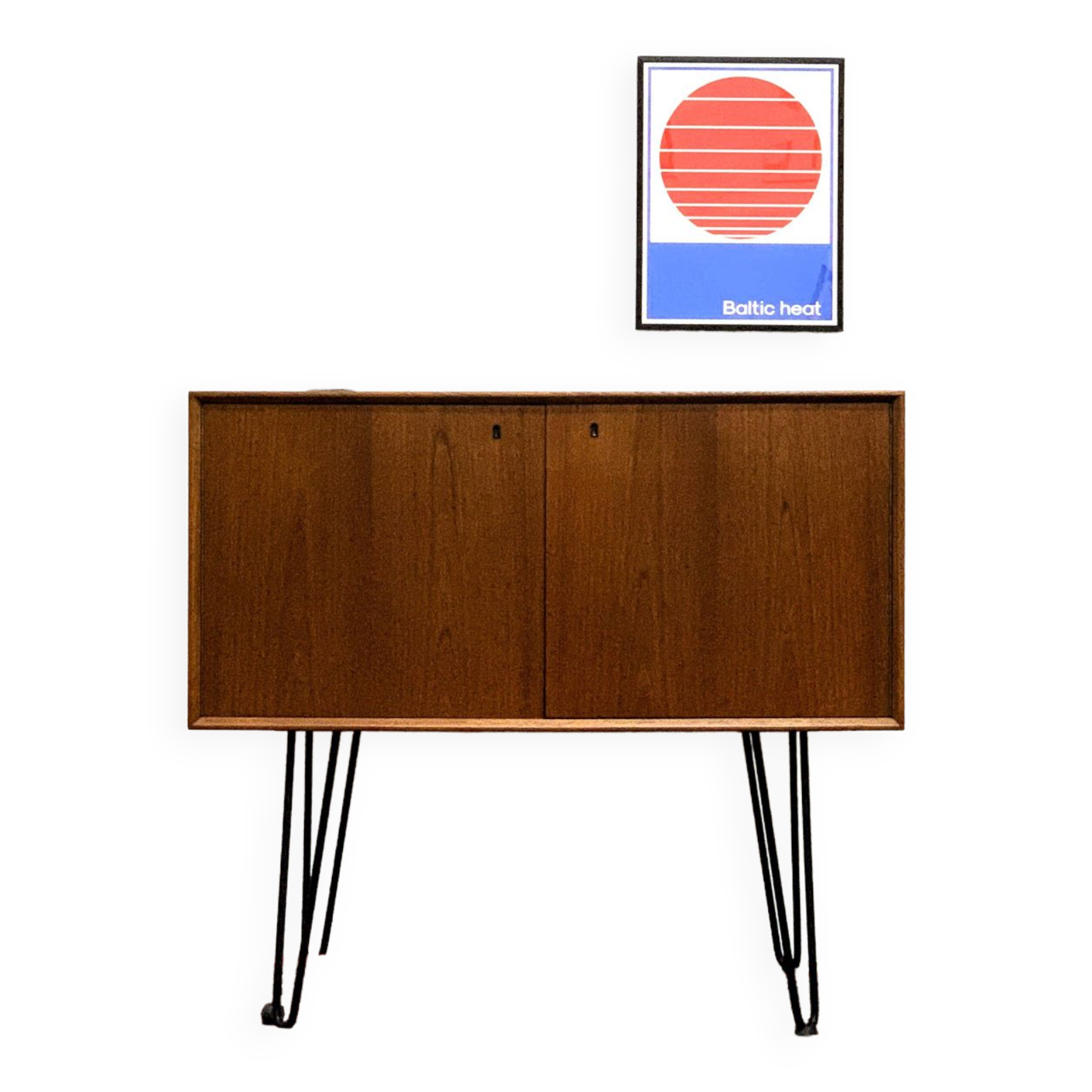 Teak cabinet, norway 1960s/70s, vintage, mid-c modern