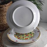 Cherry dessert plates
