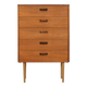 Midcentury Chest Of Drawers In Teak. Vintage Modern / Scandinavian / Retro / Danish Style